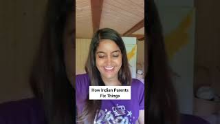 How Desi Parents Fix Things 😂 🇮🇳 | Anisha Dixit | #Shorts