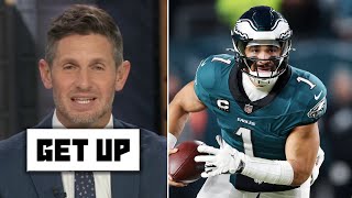 GET UP | Jalen Hurts can't win vs Rams with his arm - Dan Orlovsky says Eagles are based on defense