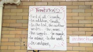 Teacher communicates directions and procedures - Example 15