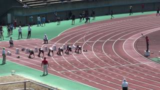 20160522 第86回九州学生陸上競技対校選手権大会 男子100ｍ 予選5組