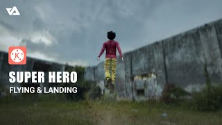 Superhero flying and landing effect KineMaster | ZarMatics