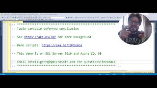 Intelligent Query Processing - Table Variable Deferred Compilation
