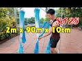 Lưới Đánh Sông, Hồ | Cao 2m x 90m x 10cm Sợi 25 Đánh Cá 5 Lạng - 10kg