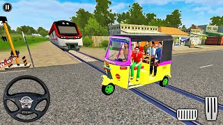 Indian Tuk Tuk Auto Rickshaw Driving - Bus Simulator Indonesia - Android Gamepla