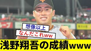 【驚愕】巨人ドラ1・浅野翔吾さんの成績、ガチで意味がわからないwwwwwwww【読売ジャイアンツ】