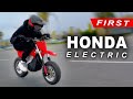 World's First Electric Honda CRF Supermoto