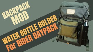 Water Bottle Holder Options for Pacsafe x Angry Lane Rider Daypack