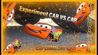 2019 EXPERIMENT: CAR VS  CHUPA CHUPS 2019 CAR VS Disney CARS vs McQueen