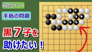 【囲碁問題】級向け・手筋の問題（攻め合い）