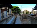 【4k】hillside japanese residential walking tour onomichi hiroshima 尾道 広島