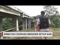 Jembatan Cisomang Bergeser Setiap Hari