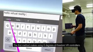 Exploring Word-gesture Text Entry Techniques in Virtual Reality