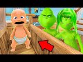 Baby and THE GRINCH FAMILY Play Hide and Seek!