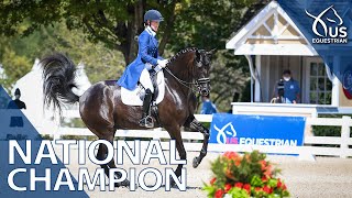 2020 Developing Horse Grand Prix National Champion: Alice Tarjan and Donatella M