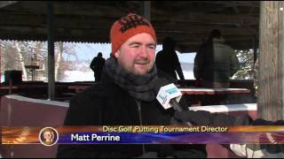 Northwoods Adventure Disc Golf Putting Competition - Lakeland News at Ten - December 17, 2013