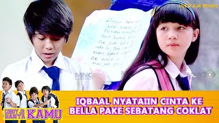 SO SWEET! IQBAAL NYATAIIN CINTA KE BELLA PAKE SEBATANG COKLAT DITABUR PUISI ROMANTIS - HANYA KAMU