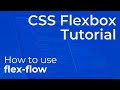 CSS Flex Flow (flex-flow) Explained - Beginner Flexbox Tutorial