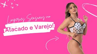 Click Sophia | Conjunto Sexy com Tule Desenhado – Britney, Apenas R$34,39 no PIX 😍❤️ Compre Já!