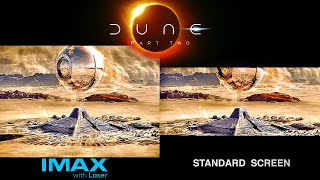 DUNE 2 In IMAX is UNREAL - Standard VS IMAX Comparison