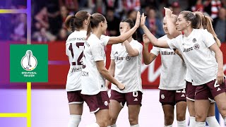 HIGHLIGHTS | Bayern Munich vs. Eintracht Frankfurt (DFB-Pokal Frauen)