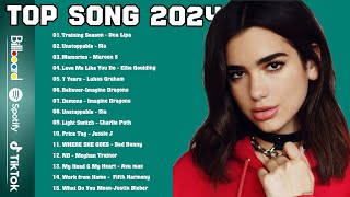 Billboard English Pop Music Playlist 2024 - Pop Songs Playlist 2024 - Clean Pop Playlist 2024