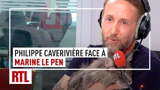 😂 Philippe Caverivière face à Marine Le Pen