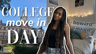 college MOVE IN DAY at howard university!! (freshman year)