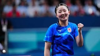 世界6位・張本美和が8強　同16位の韓国選手を3－1で下す　次戦は同3位と対戦「成長した姿を」 Japan Prince