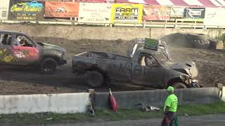 2023 Otsego Co Fair Sunday Evening Demo Derby Heat 2 (Trucks)