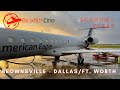 American Eagle Embraer ERJ-145 Landing in Dallas