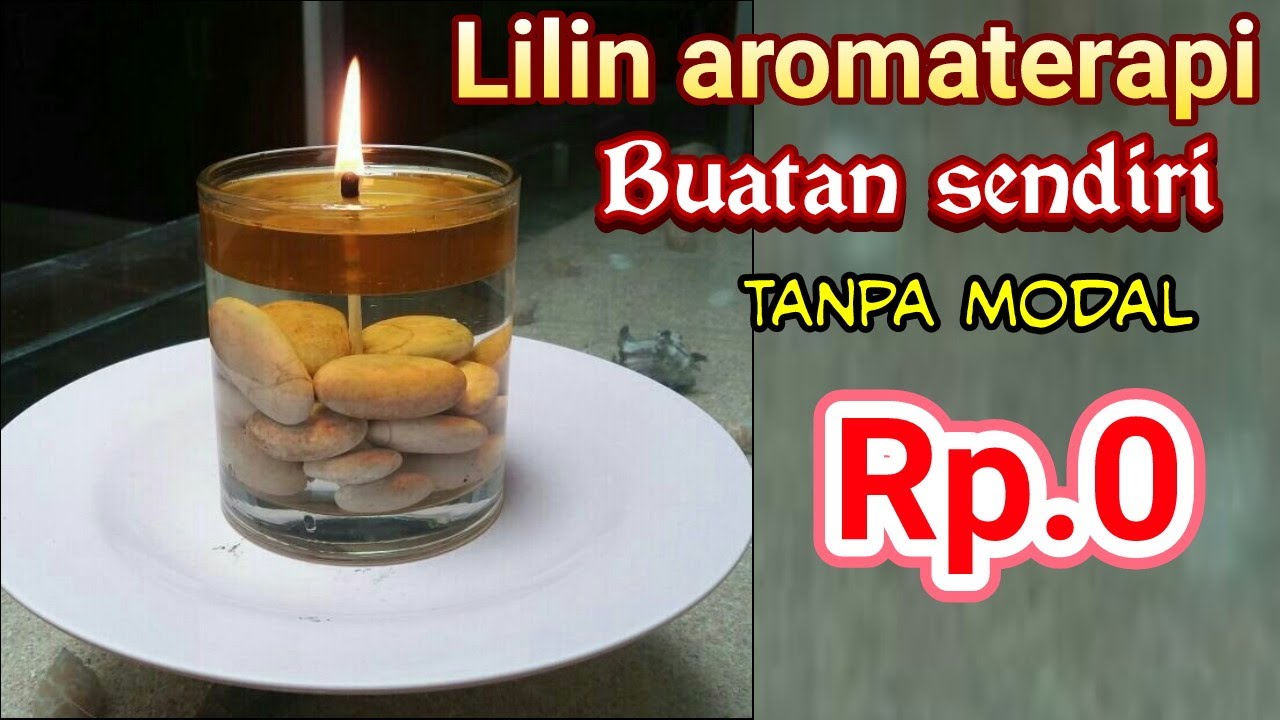 Cara Membuat Lilin Aromaterapi - YouTube