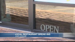 Police investigating string of restaurant burglaries in Lake Charles