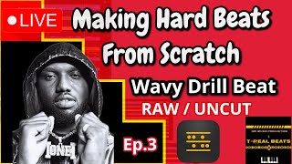 [Live] Making Hard Beats From Scratch - Wavy Drill Beats (Headie One Beat Tutorial / Silent Cook Up