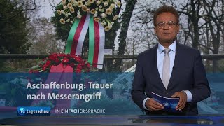 tagesschau in Einfacher Sprache 19:00 Uhr, 23.01.2025