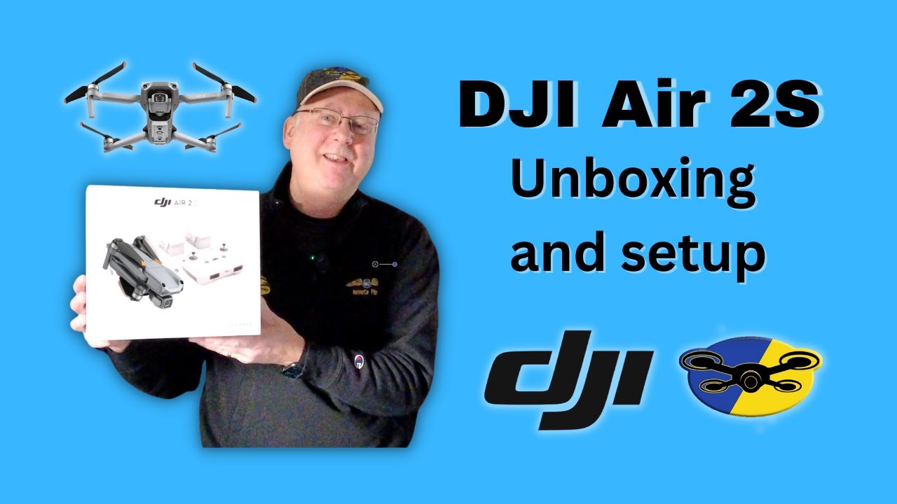 DJI Air 2S Unboxing, Activation And Setup - YouTube