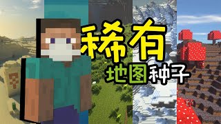 我的世界收异录21：超稀有地图种子！建议直接收藏 【学长很正经】