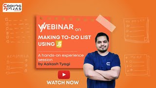 Let's make a TO DO LIST using Javascript