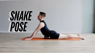 Snake Pose | Passive Extension Yin Yoga for Spinal Health \u0026 Relaxation