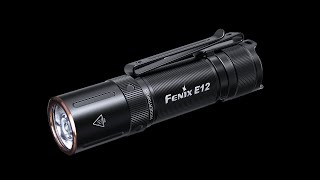 Fenix E12 V2.0 EDC Flashlight Unboxing Video