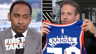 First Take | Stephen A  goes crazy Knicks beat Clippers 106 100 behind Rose and Bullock