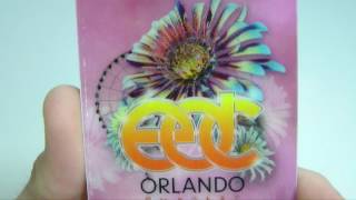 EDC ORLANDO NOVEMBER 4th. \u0026 5th. 2016 Tickets Unboxing