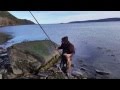 Shore fishing at Skarnsundet Leksvik field