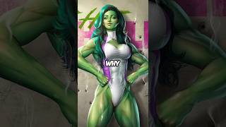 Why She-Hulk Doesn't Transform into Monster? #marvel