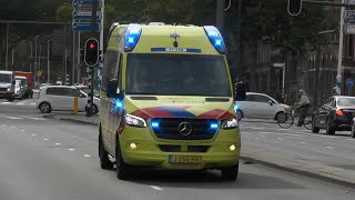 [Luchthoorn!] Nieuwe ambulance 17-168 met spoed naar het Erasmus MC! #1179