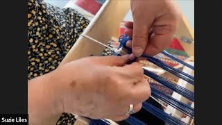 Dressing the Loom: Part 4 - Tying on, Tying up, and Weaving