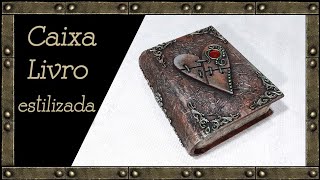 How to make stylized BOOK BOX