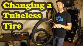 How to Change A Tubeless Tire Without A Compressor | Maxxis Aggressor Review