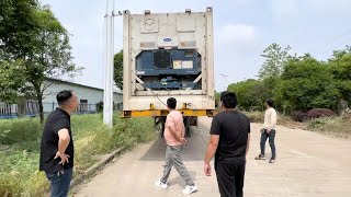 看了六七个15米冷藏挂车，没看中一个