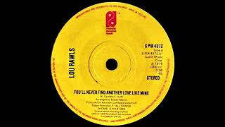 Lou Rawls - You'll Never Find (Dj ''S'' Rework)