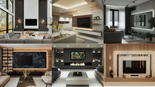 Stylish Modern TV Unit Design Ideas for Living Room 2025 || Media Wall Design || TV Stand Wall Ideas